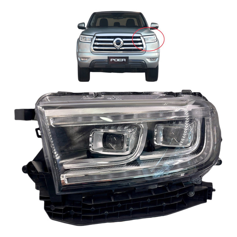 Optico Izquierdo Great Wall Poer (automatica) Plus OEM 4121100XPW04A