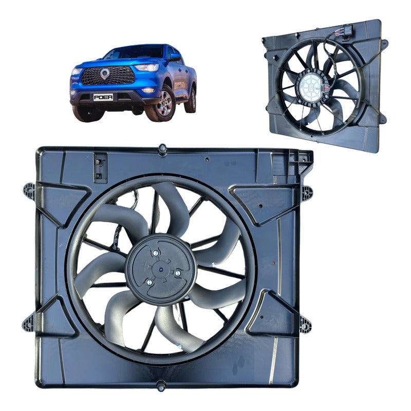 Electroventilador Original Great Wall Poer 2.0 Diesel OEM 1308100XPW01A