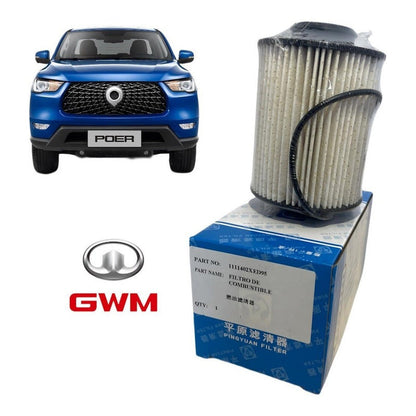 Filtro de combustible Great Wall Poer 2022 a 2024 OEM 1111402XED95